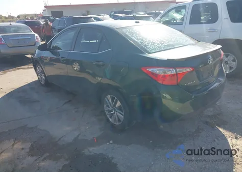 2014 Toyota Corolla Le Eco Plus from USA, damaged, VIN 5YFBPRHE4EP056240